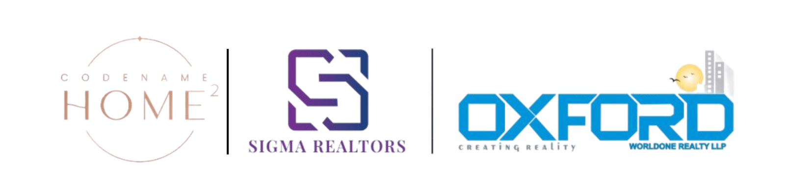 Luxury residential building logo showcasing modern architecture and elegance