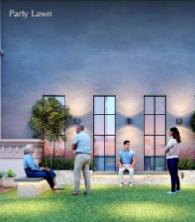 Luxury lifestyle garden playzone with modern amenities for young people