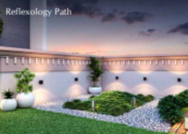 Luxurious garden view residences in a prime launch area with modern amenities