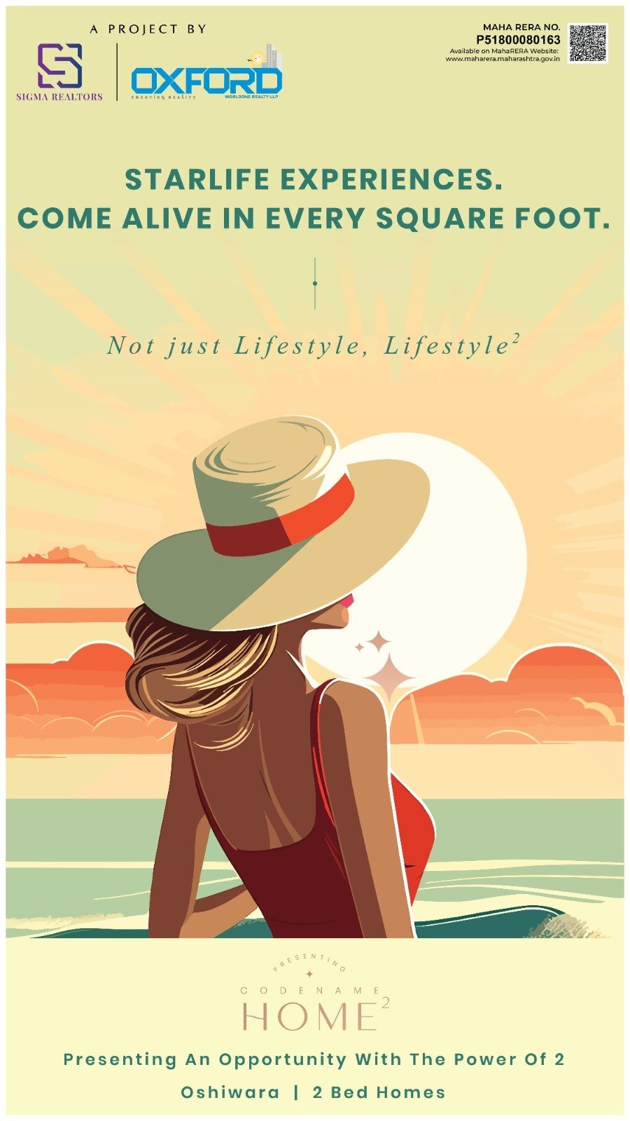 Luxury woman relaxing on a beach during a serene sunset